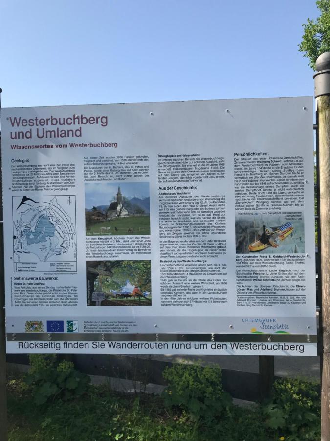 Ferienhaus Westerbuchberg Übersee Dış mekan fotoğraf